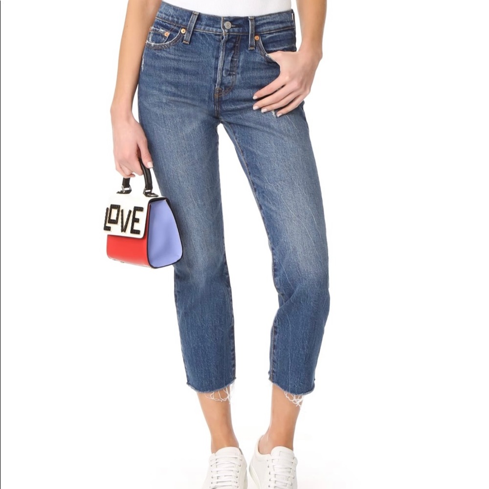 Levi’s wedgie straight jeans size 27